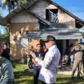 Bupati Sofyan Tinjau Lokasi Rumah Warga Terdampak Bencana Angin Puting Beliung