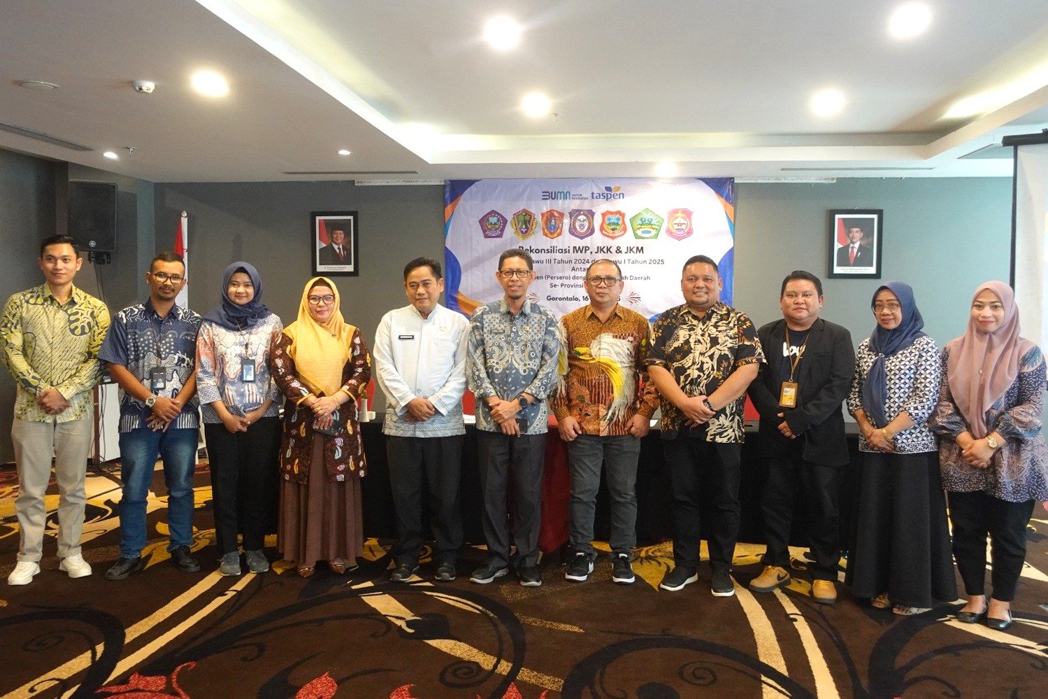 Pemkab Gorontalo Raih Penghargaan Penyetor Iuran Terbaik se-Provinsi Gorontalo Tahun 2024