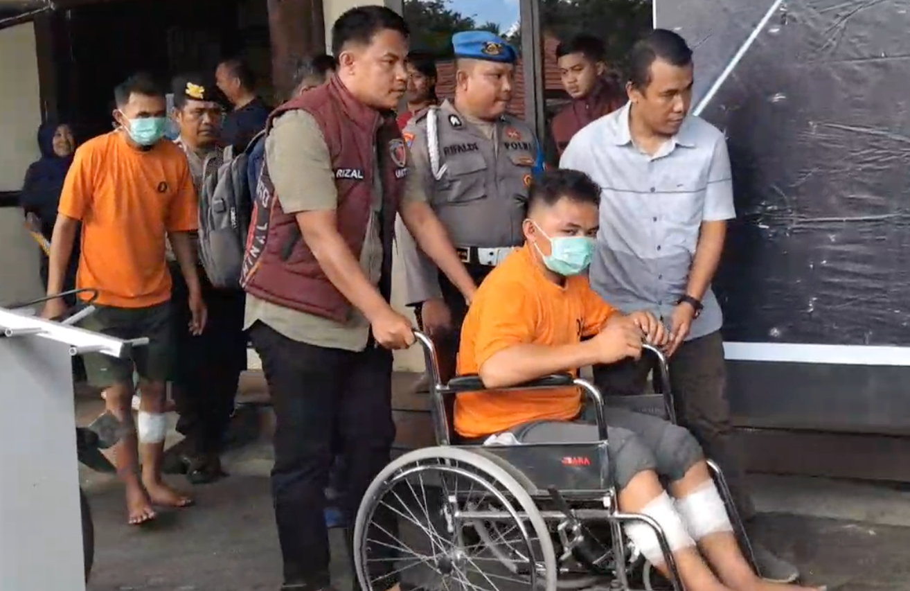 Dua Spesialis Pembobol Rumah warga di Bone Bolango Dihadiahi Timah Panas