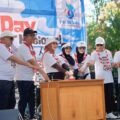 Meriahkan Car Free Day, Kwarda Gorontalo Luncurkan Maskot Peran Saka Nasional