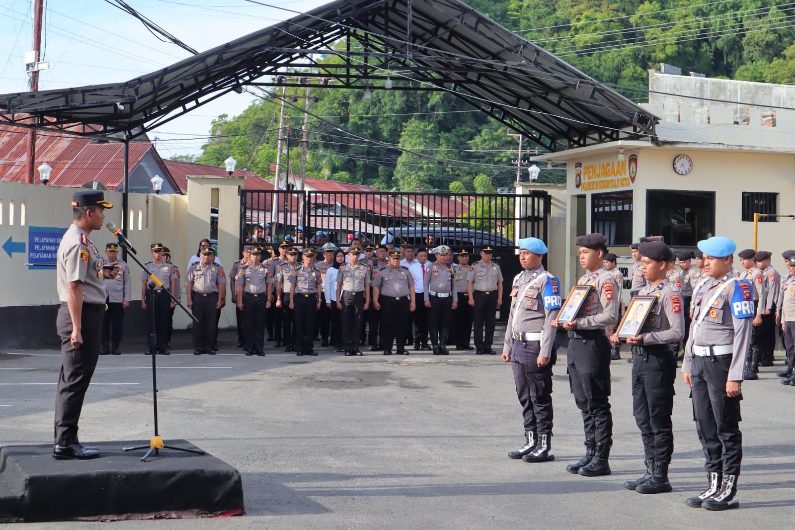 foto : Humas polres gorontalo kota